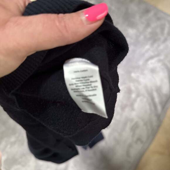 Talbots Cotton V-Neck Sweater - Picture 5 of 6